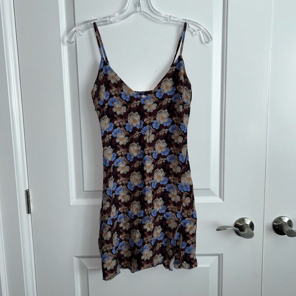 Wilfred Floral Slip Mini Dress – Size 0, Used Like New - photo 3