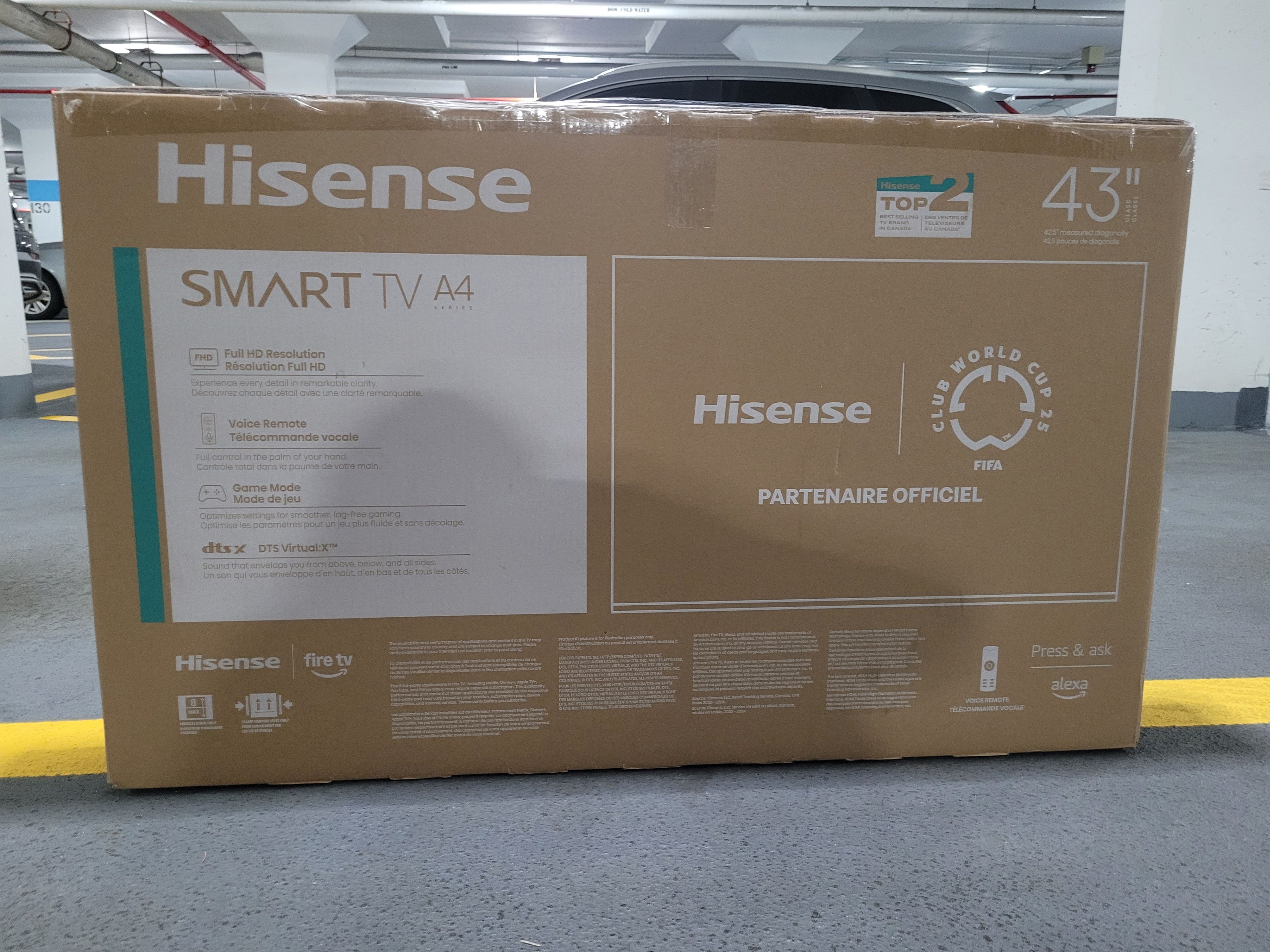 Hisense 43-inch A4 Full HD Fire Smart TV