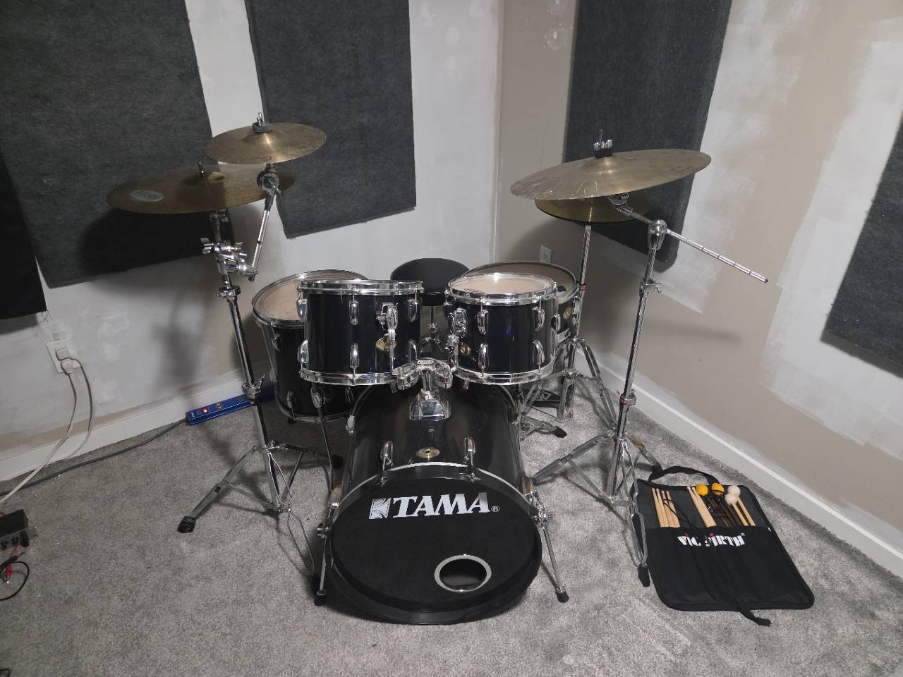 TAMA Swingstar 5-Piece Drum Kit – Cymbals, Hardware & Throne