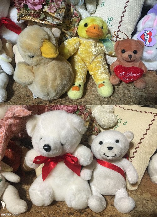 30 PLUSH STUFFED ANIMALS LOT BUNNY RABBITS TEDDY BEARS 16 POUNDS - photo 2