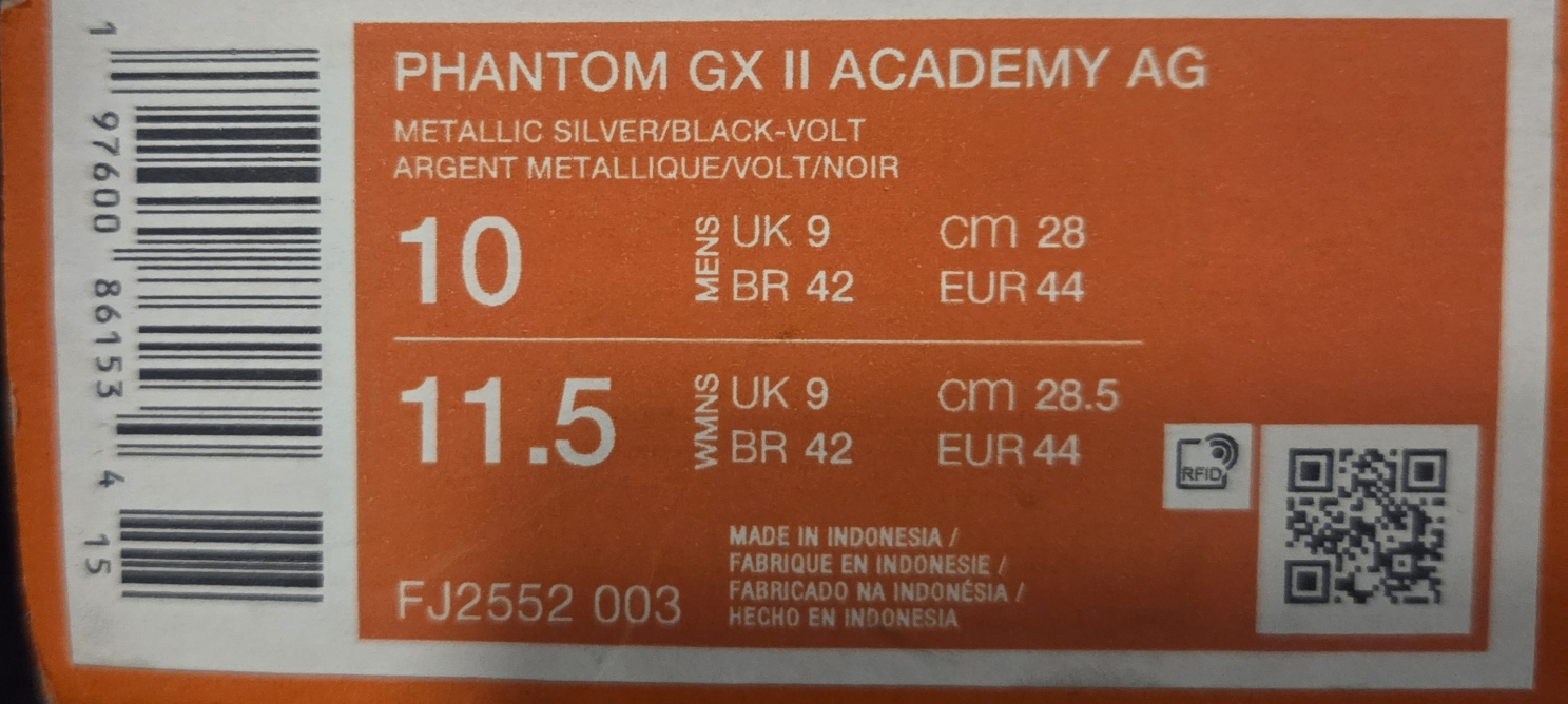 Nike Phantom GX II Academy AG | Retail - $120 - photo 4