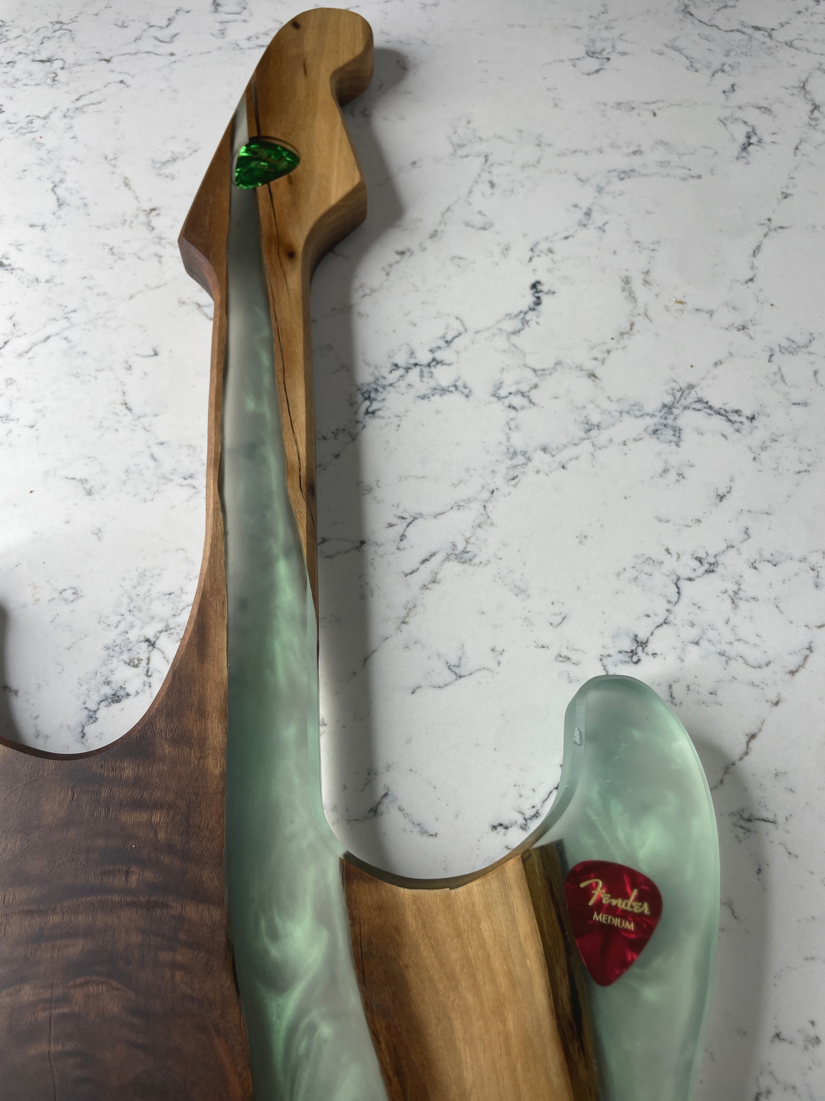 "Guitar"-Erie Board (Fender Stratocaster Charcuterie Board #4) - photo 4