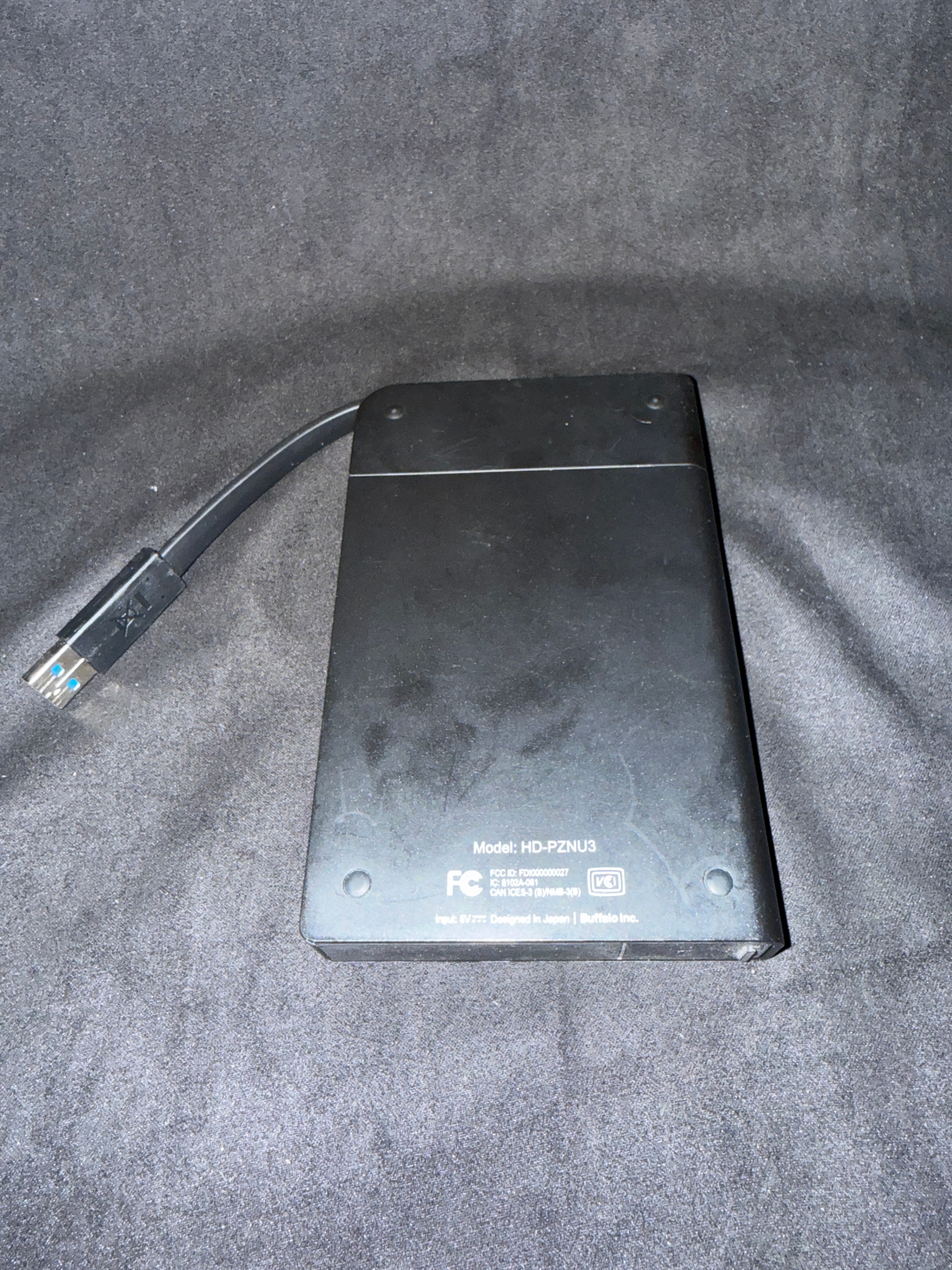 USED - 2TB, USB3, Buffalo HD-PZNU3 External Hard Drives - photo 2