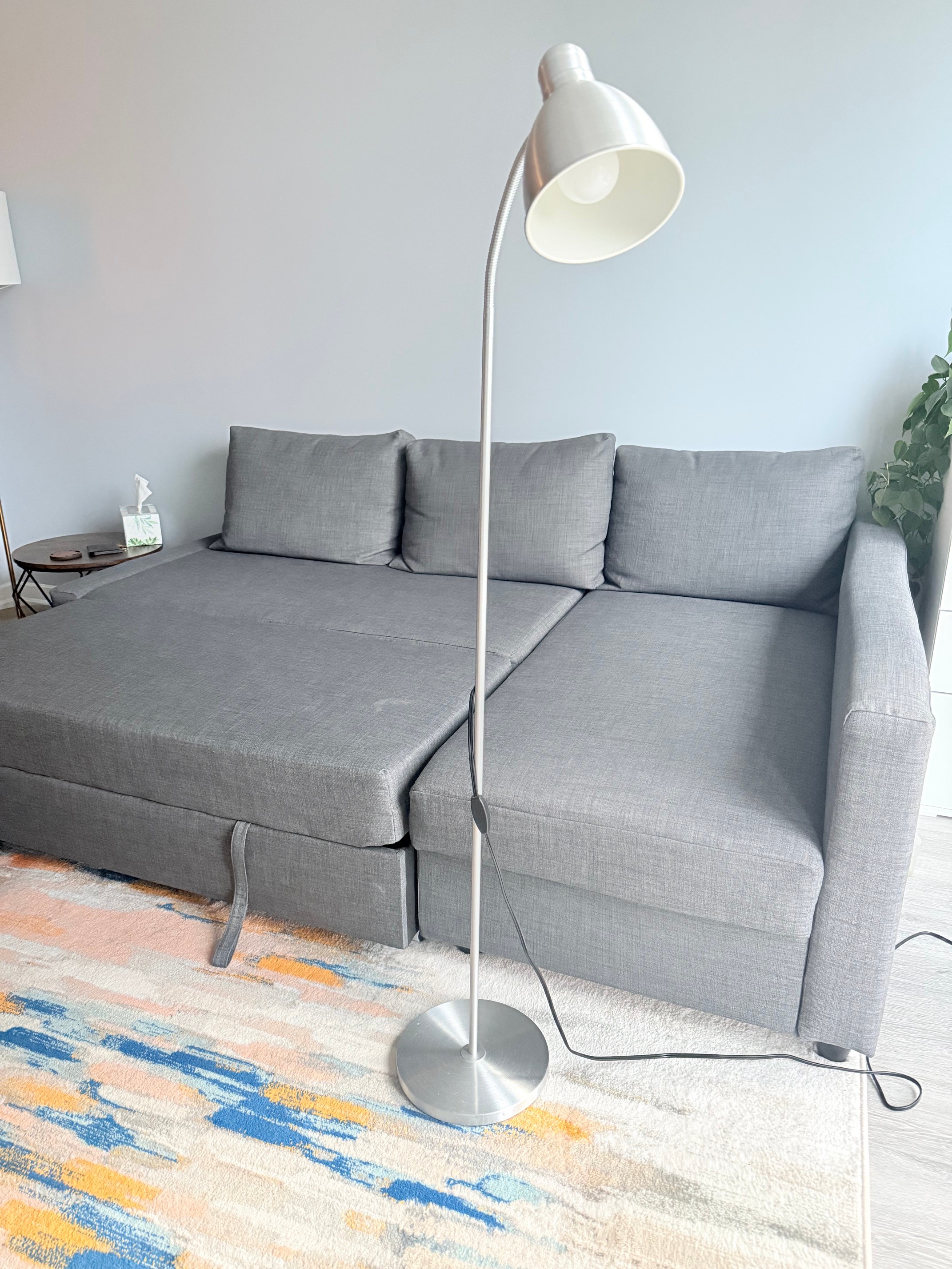 LERSTA Floor/reading lamp with bulb