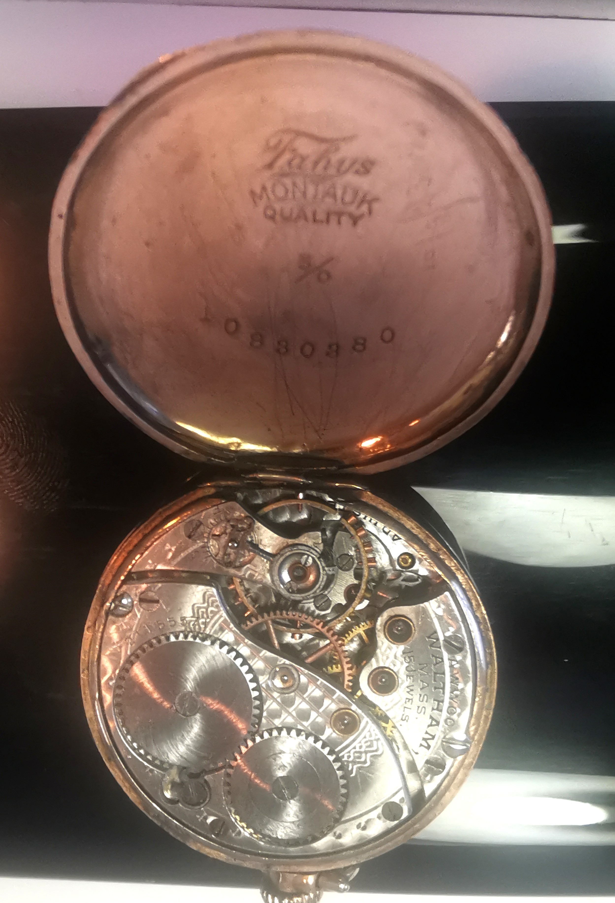 Antique Waltham 15 Jewel Gold Filled Pocket Watch – As Is - photo 3