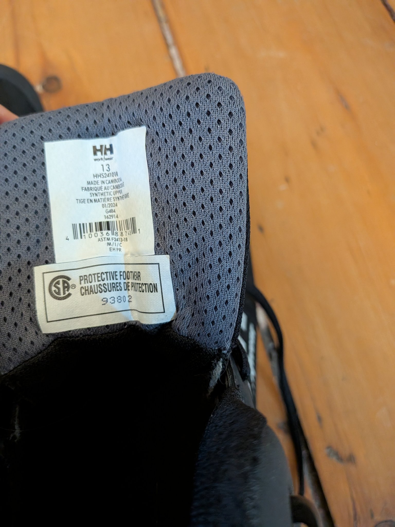 Helly Hansen Workwear Boots, High Lace Up, Size 13, Waterproof - photo 4
