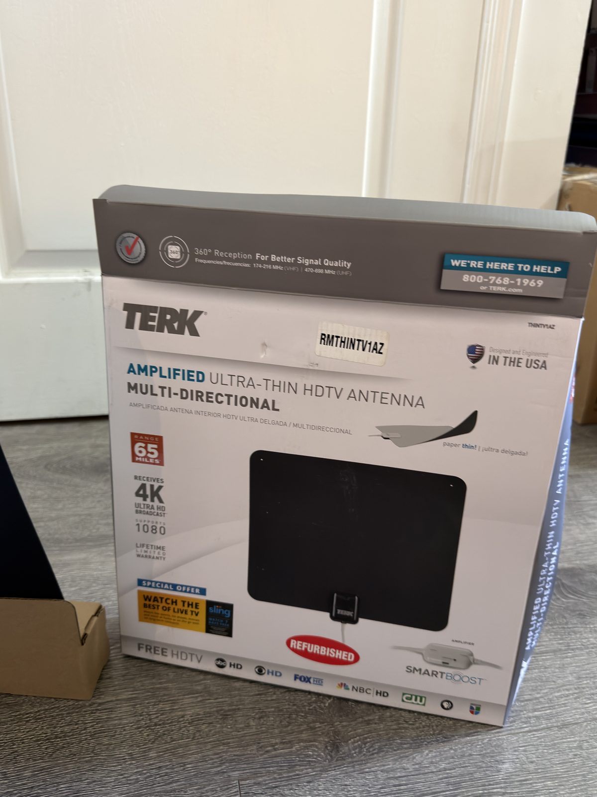TREK Amplified Ultrathin HDTV Antenna - photo 2
