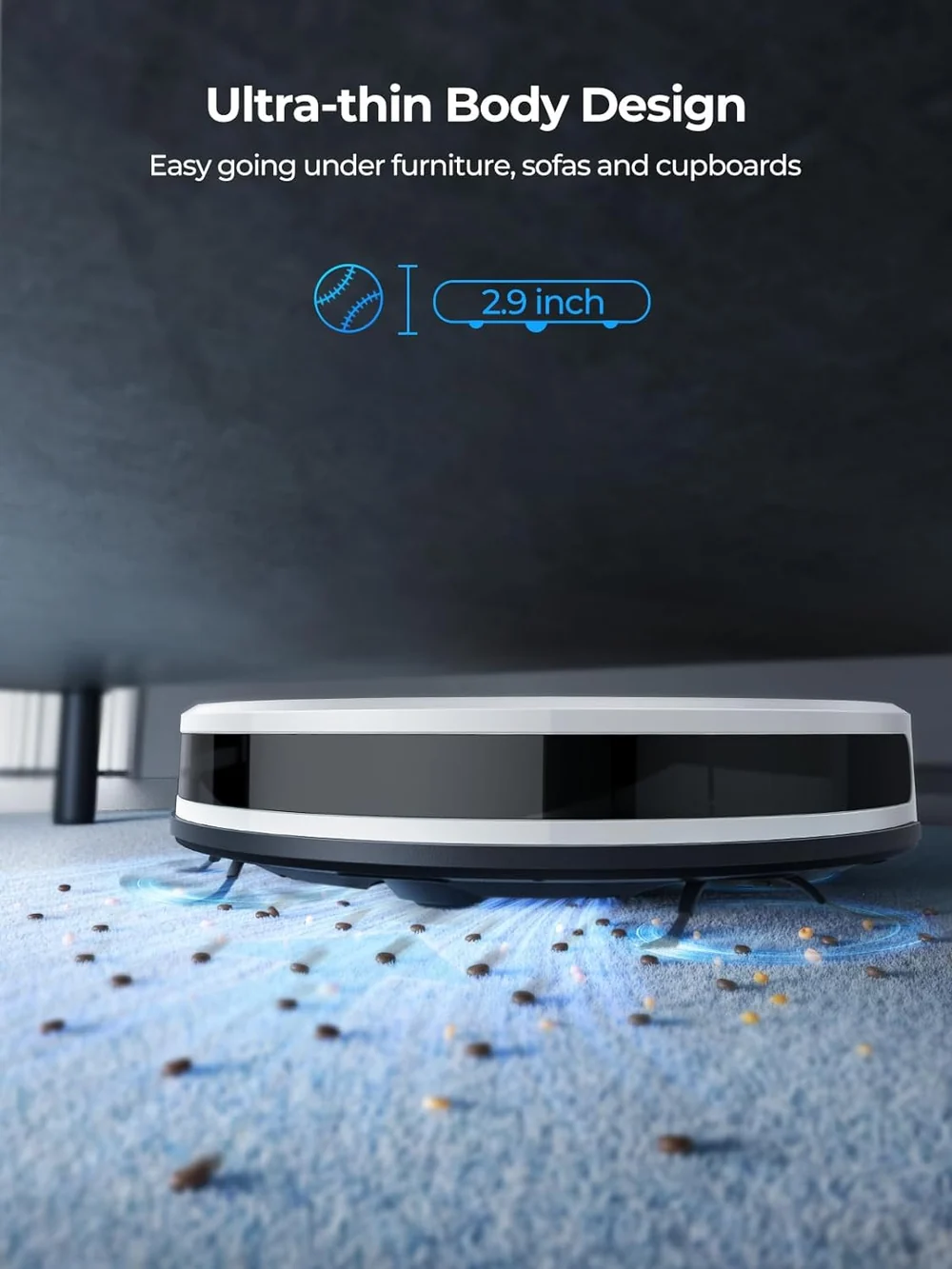 Ultra-Slim Robot Vacuum & Mop - BNIB - photo 3