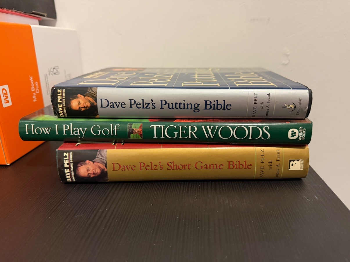 3 Golf Books: Pelz Putting, Short Game + Tiger Woods - photo 2