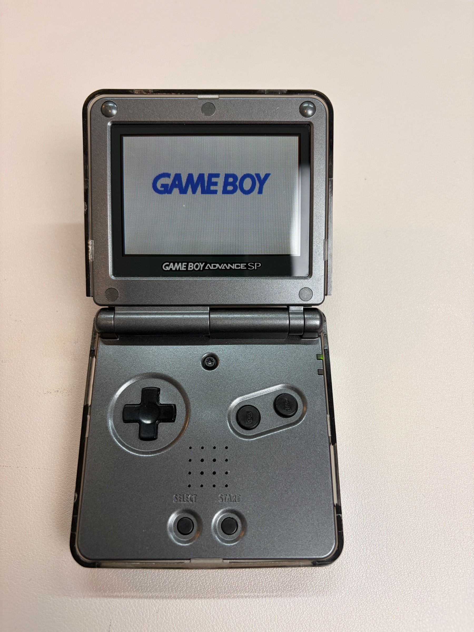 Nintendo Game Boy Advance SP — AGS-101 Backlit, Black