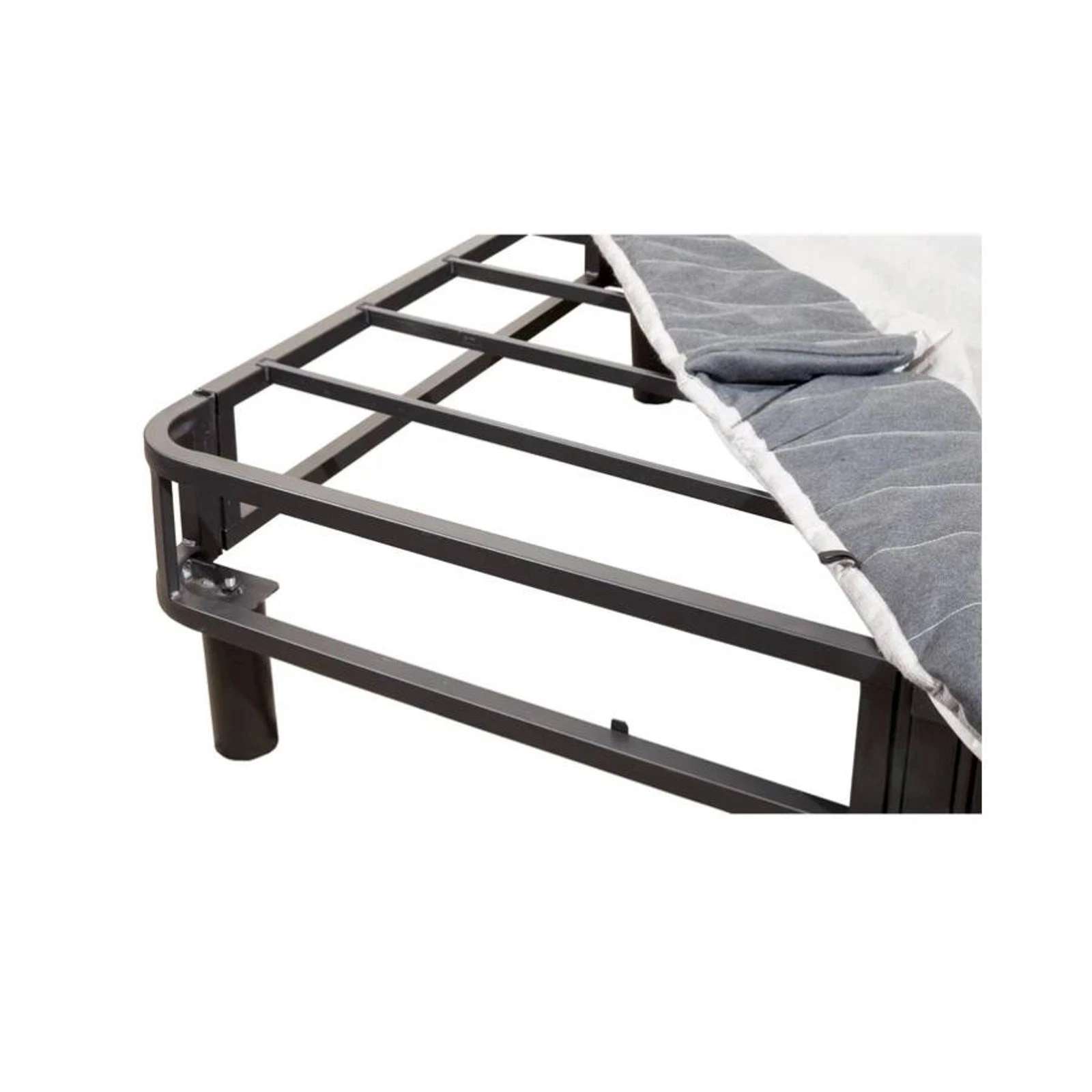 EnForce Queen 7in Metal Bed Foundation w/ Headboard Brackets - photo 5
