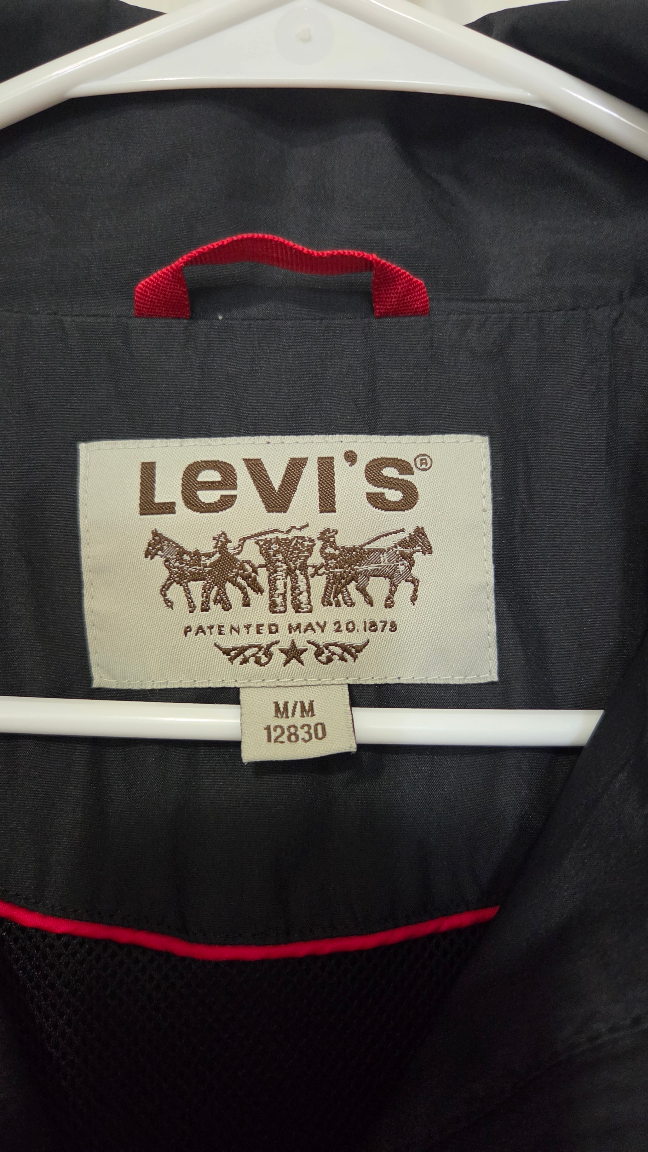 Levi's Black Lightweight Jacket Size M - photo 2