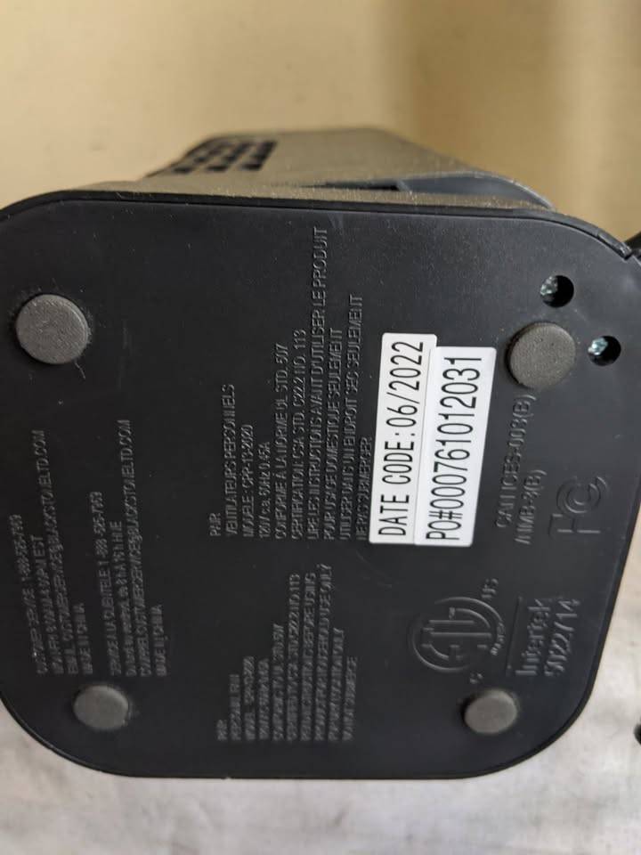 blackstone table fan, with remote controller, $20 each - photo 5