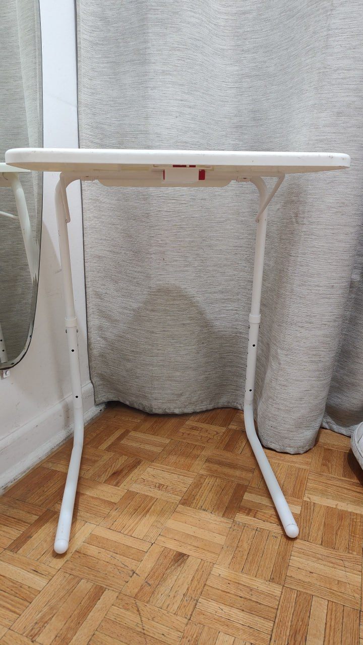Table Mate II Folding TV Tray Table - Adjustable 15.5"x20.5" - photo 3