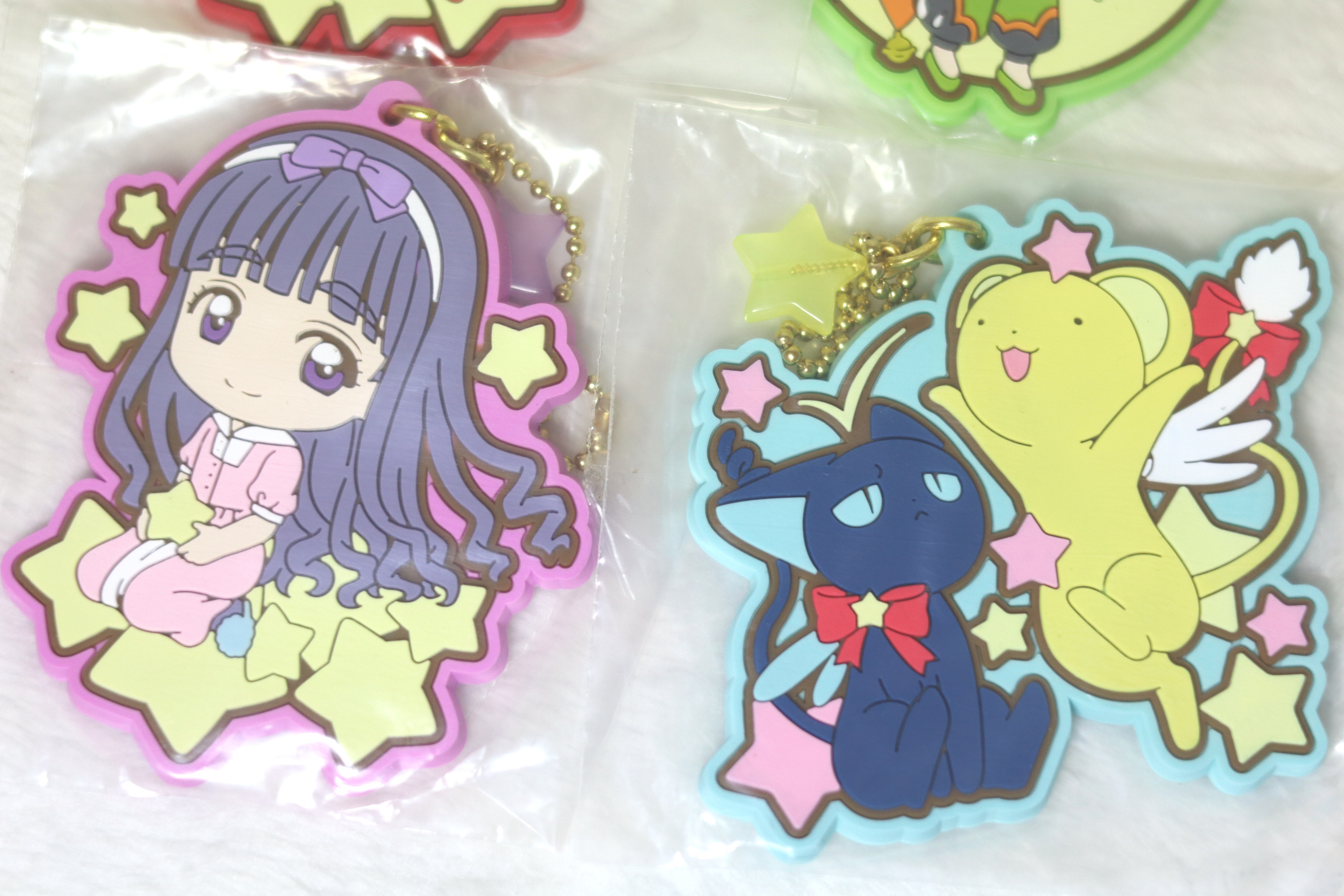 Cardcaptor Sakura Rubber Keychain Set - photo 3
