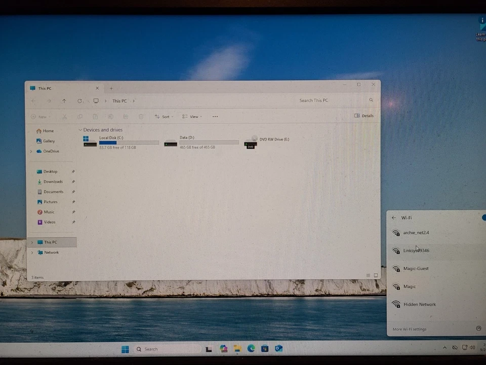 Intel i5 8GB RAM SSD + 500GB HDD Wi-Fi Windows 11 $149 - photo 3