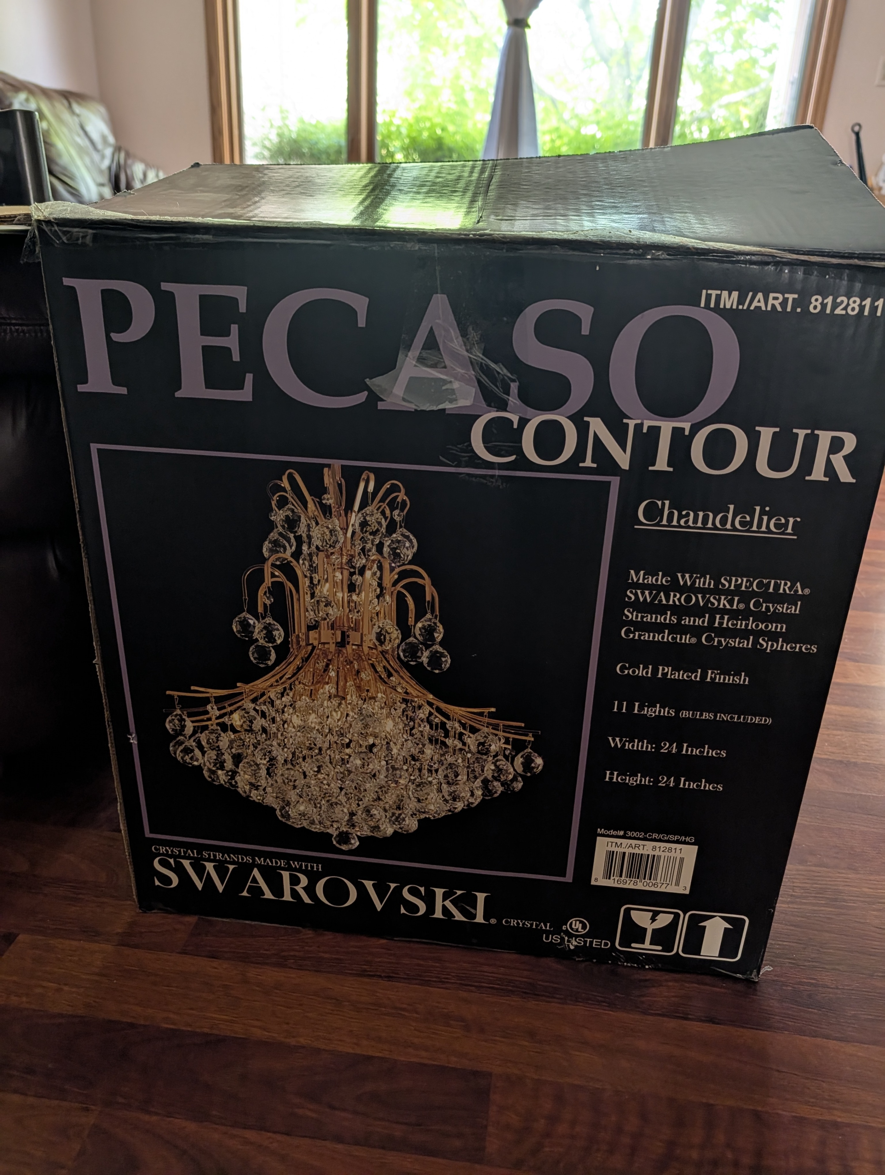Pecaso Contour 11-Light Crystal Chandelier - photo 2
