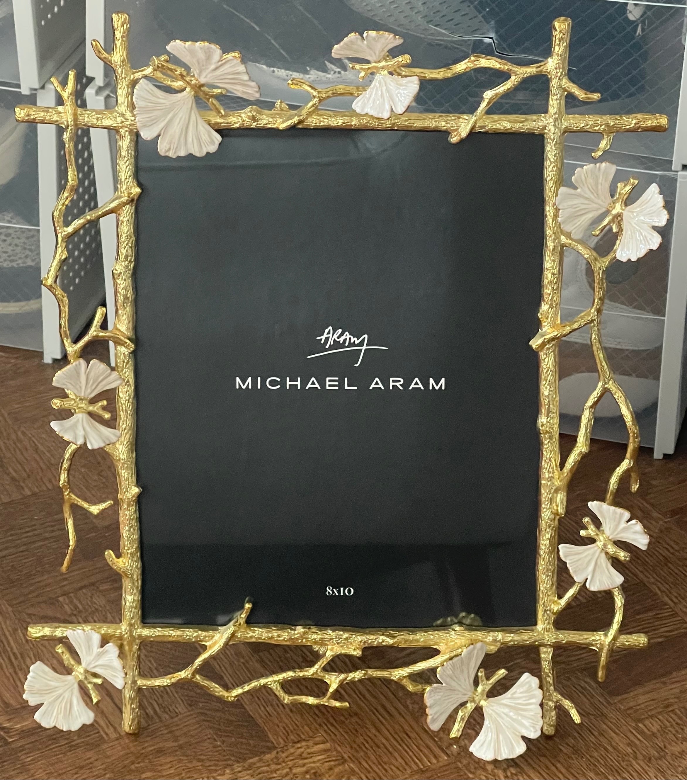 Michael Aram 8x10 Butterfly Ginkgo Gold Picture Frame - photo 2