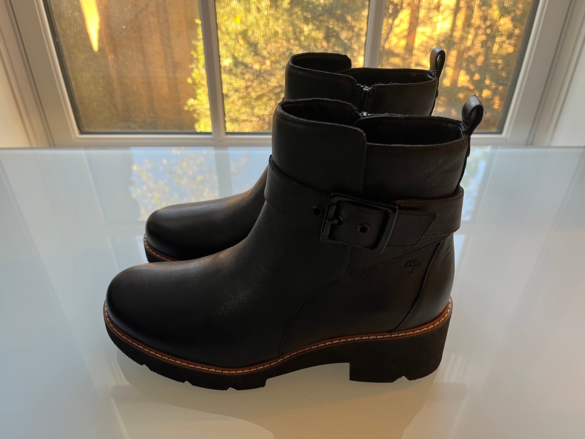 Naturalizer Darry Strap Ankle Boots, Black, Size 7½ - photo 3