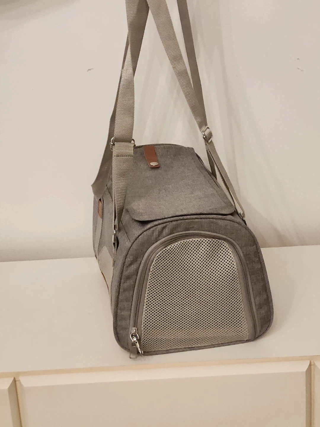 Pet Carrier Bag - Grey - photo 5