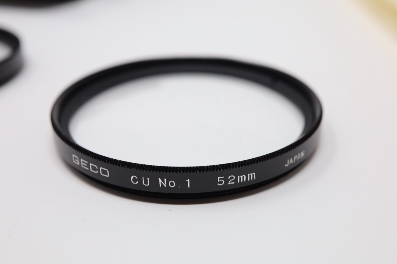 Vintage GECO 52mm Close-Up Filter Set + Case - photo 3