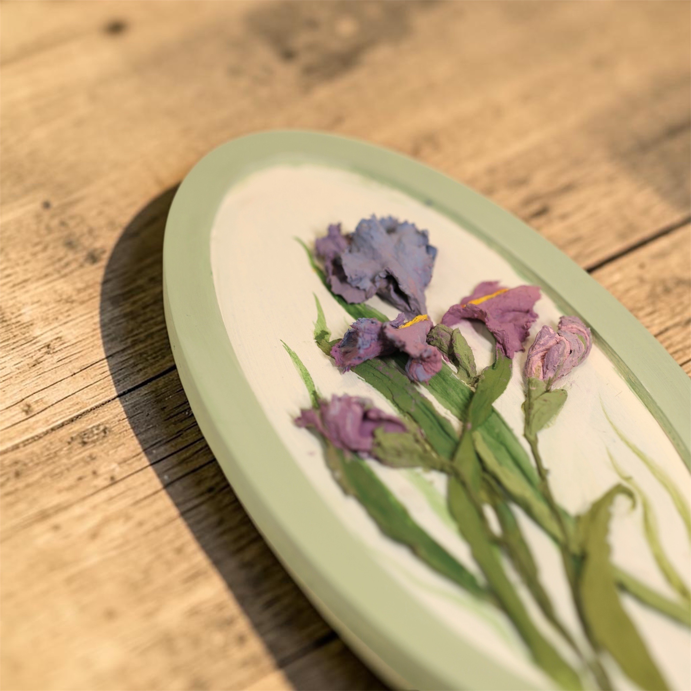 Iris Flower 3D painting - photo 4