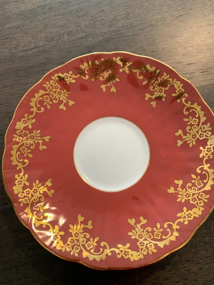 Vintage Aynsley Bone China Teacup and Saucer - photo 5