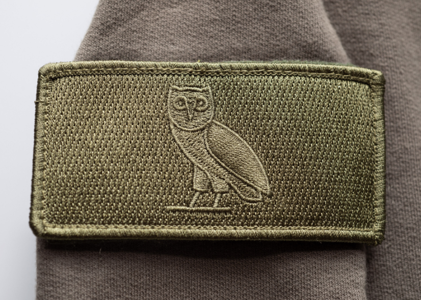 RARE OVO Tactical Cargo Hoodie -Olive Brown -Size Medium - photo 3