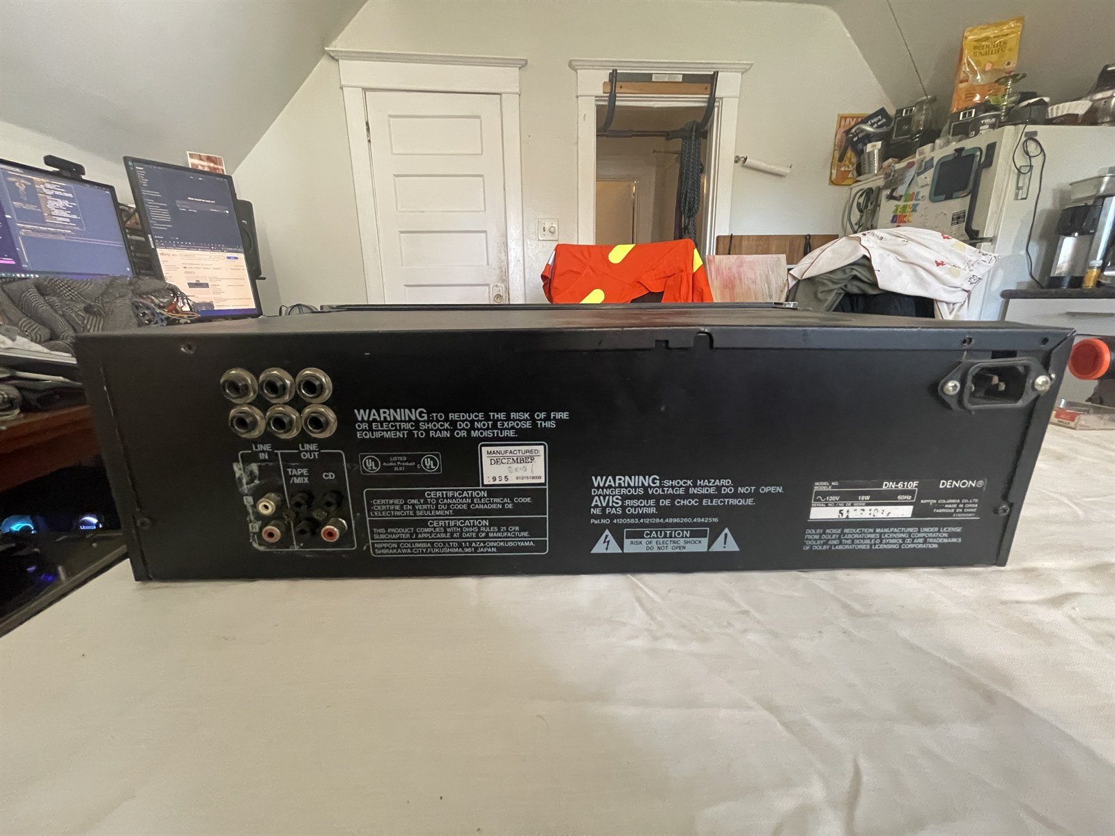 Denon DN-610F CD/Cassette Combo Deck - Tested - photo 4