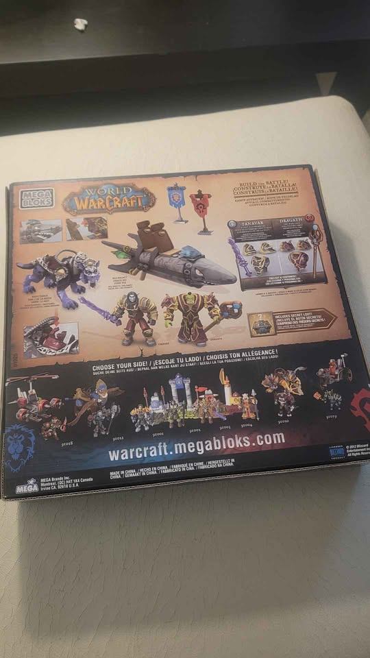Mega Bloks World of Warcraft Barren Lands Chase building set - photo 3