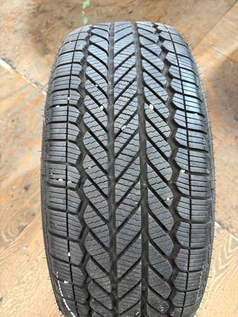 1 X single 235/55/18 M+S Bridgestone WeatherPeak with 90% tread