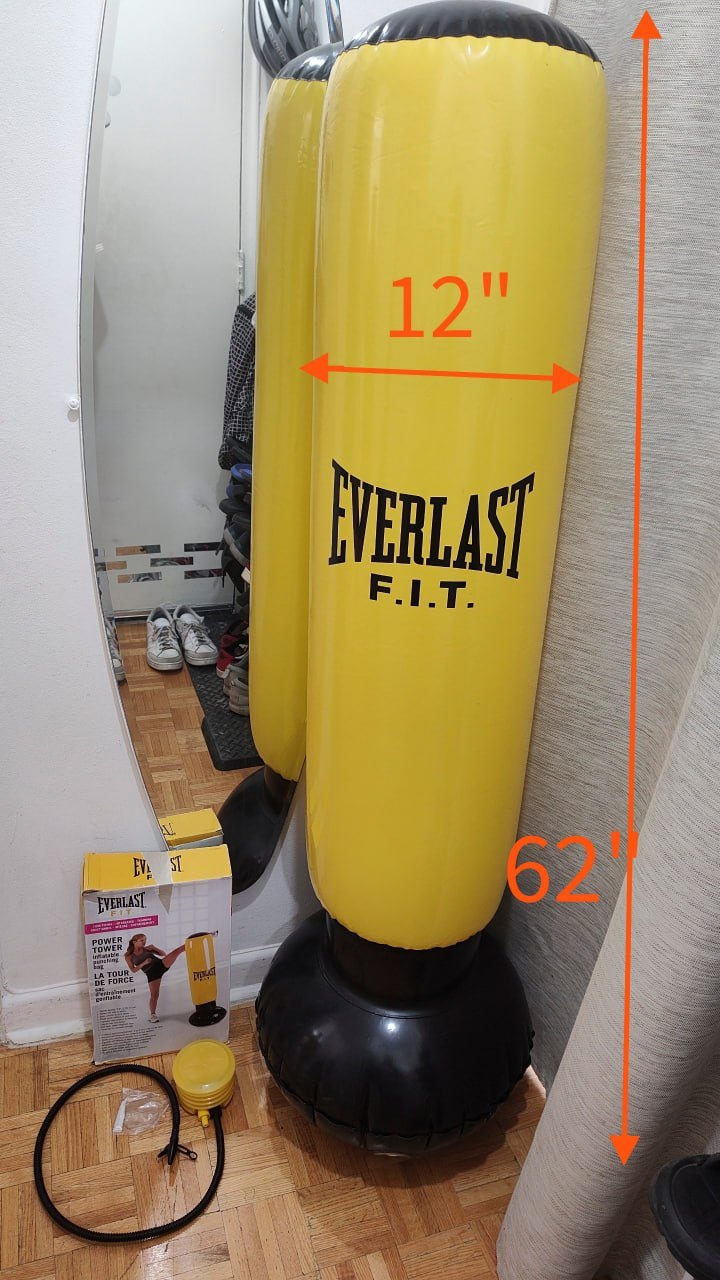 Everlast F.I.T. Power Tower Inflatable Punching Bag 62" - photo 2