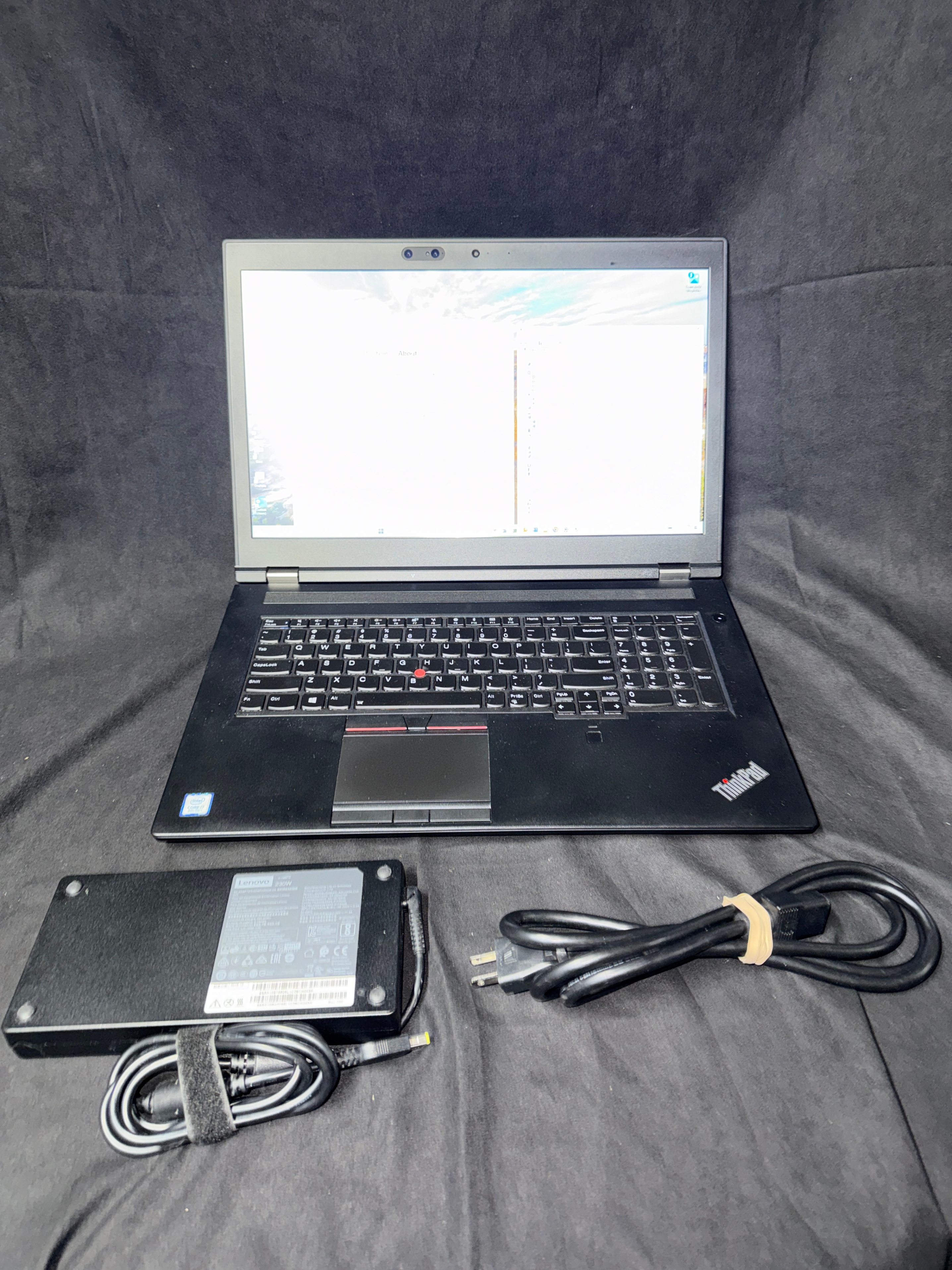 OK... THIS IS MY BEST!  Refurbished as is - Lenovo ThinkPad P72