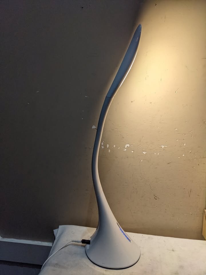 Ultrabrite LED Desk Lamp With 2 USB Ports SL9067 White - photo 2