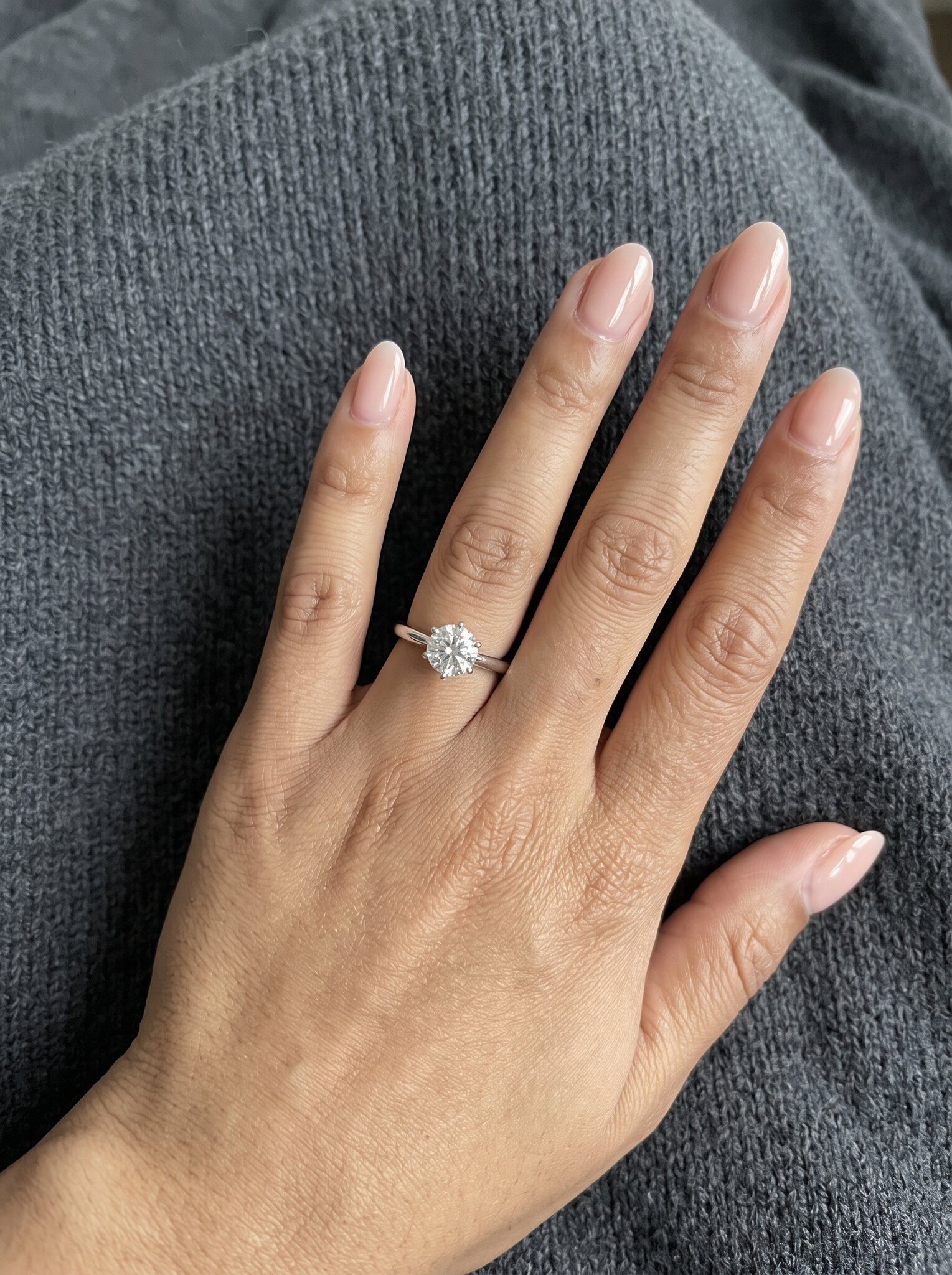 moissanite engagement ring 2ct with gra cert