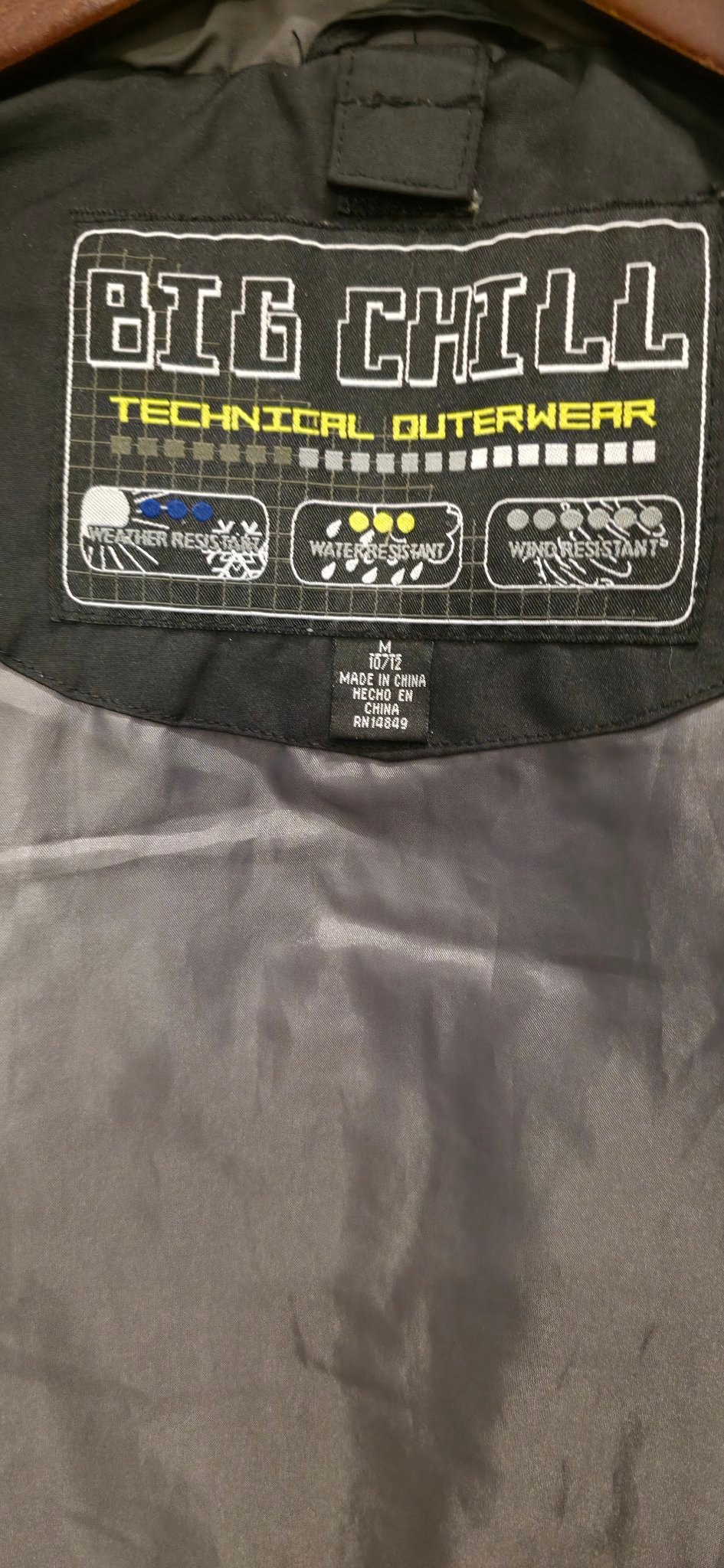 Kids Big Chill puffer vest, size M (10/12) - photo 3