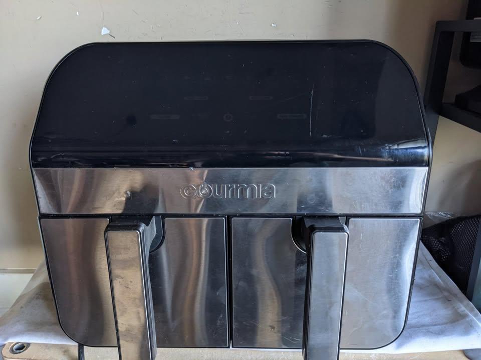 Air Fryer, Gourmia GAF966 10-Quart Dual Basket Digital AirFryer
