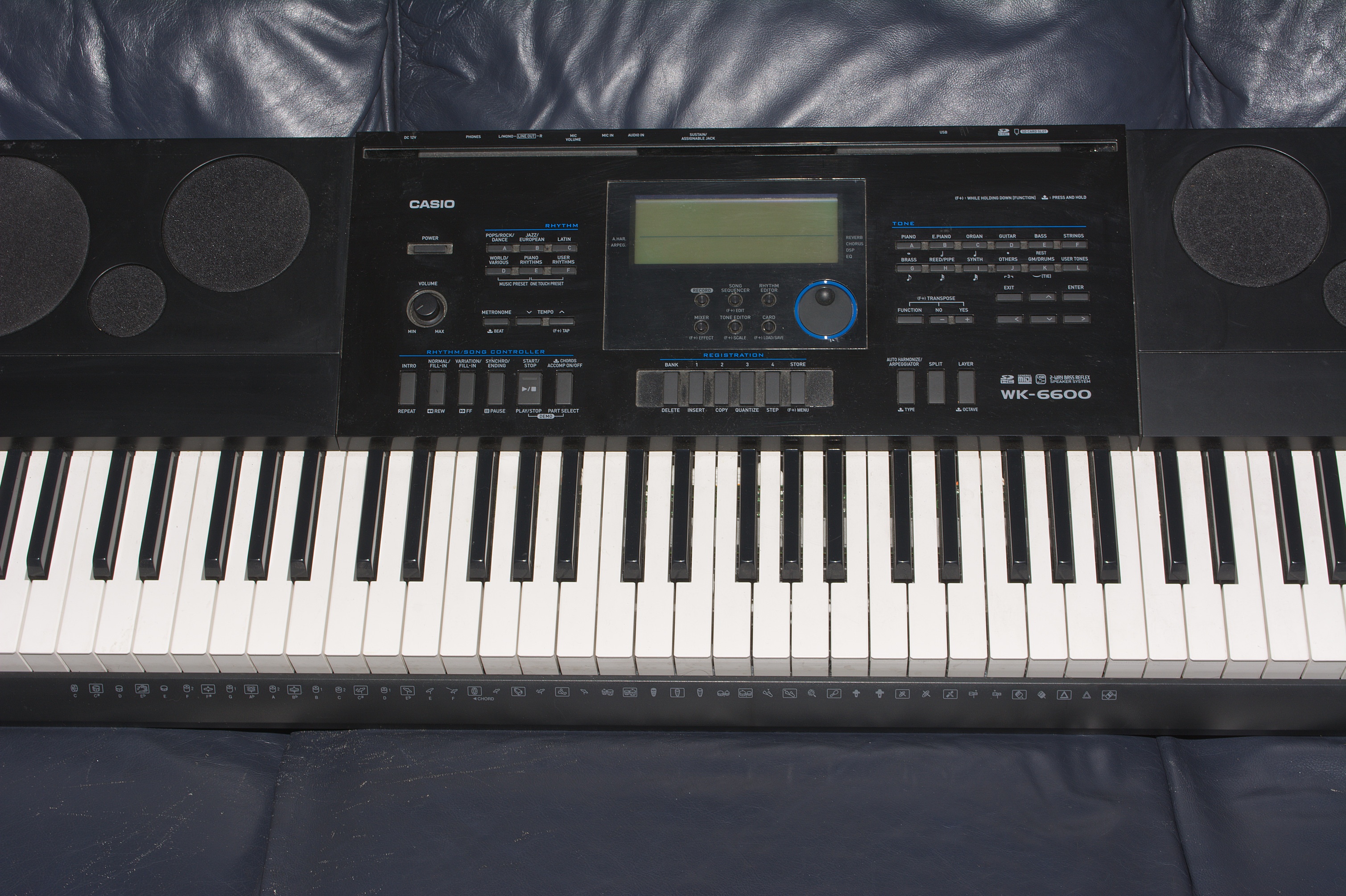 Casio WK 6600 76 Key Synth Arranger Piano in Great Condition!! - photo 2