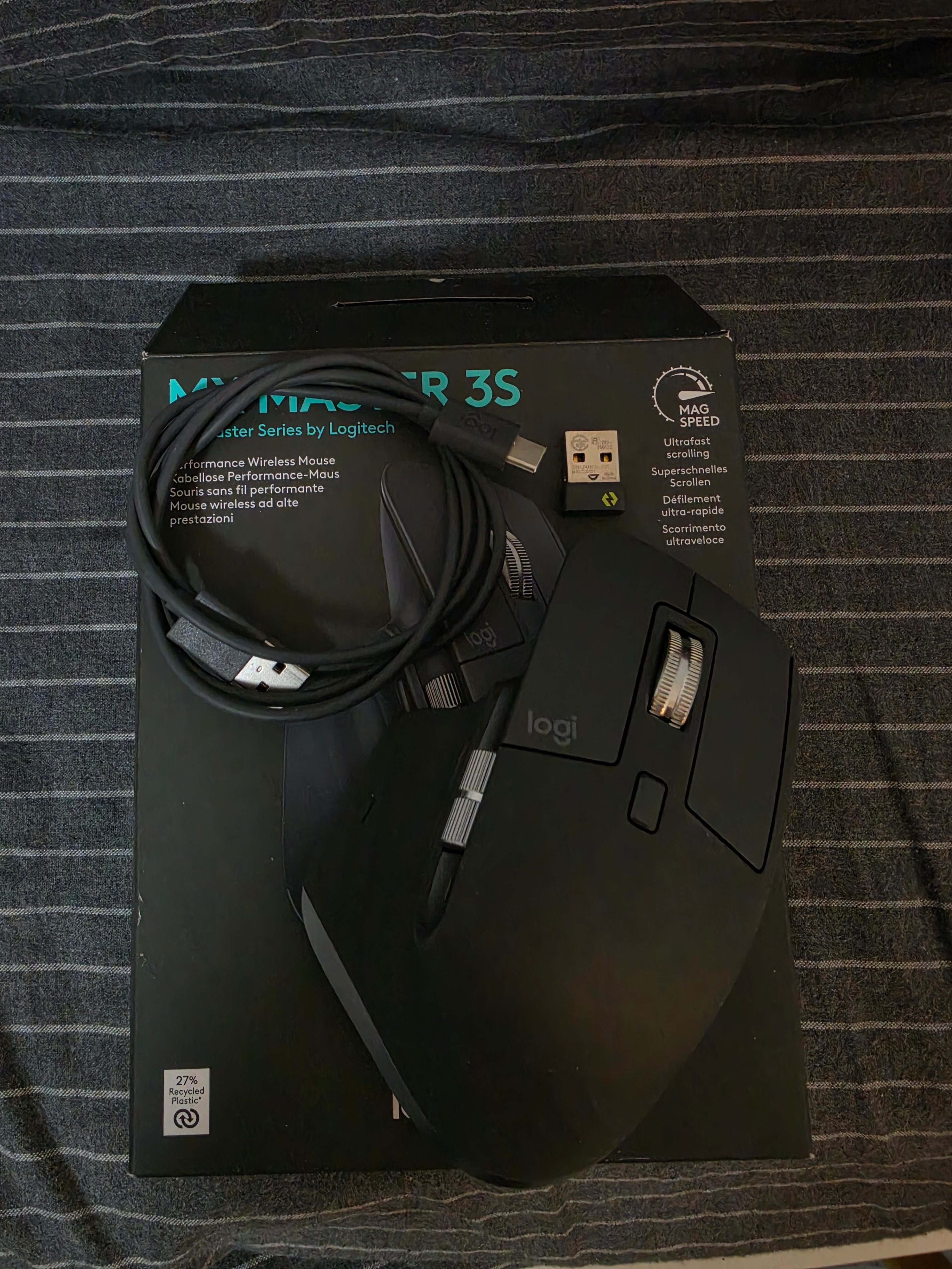 Logitech MX Master 3S Wireless Mouse - Brand New, In Box - photo 2