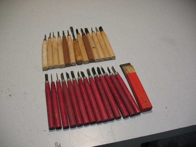 30 Piece Chisel/Carving Set