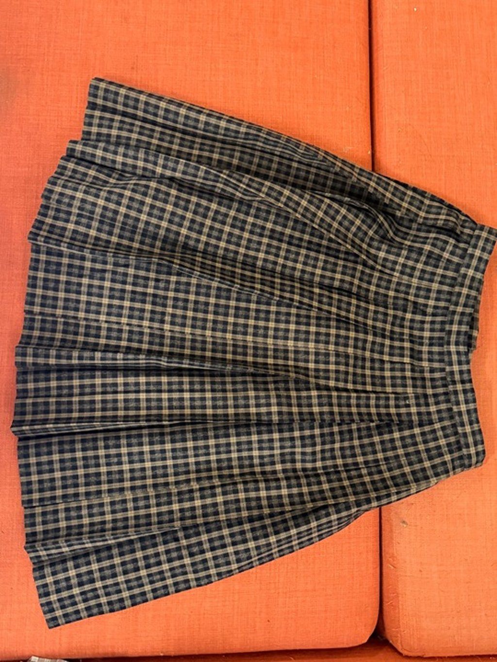 Japanese School JK Plaid Pleated Mini Skirt-green-One Size