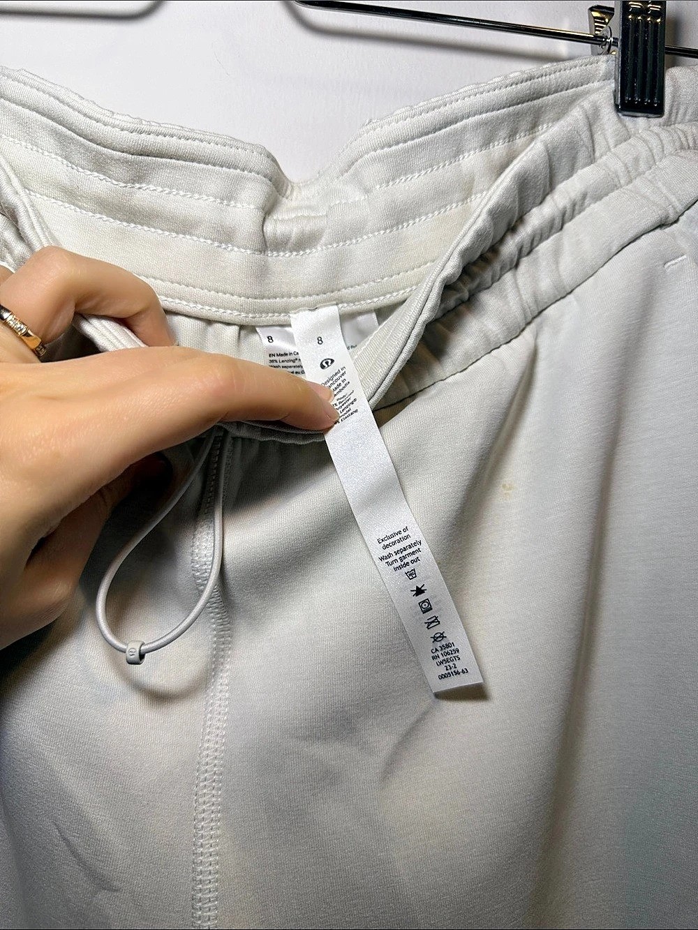 Lululemon softstream Mid-Rise Wide-Leg Pant White Size 8 - photo 4