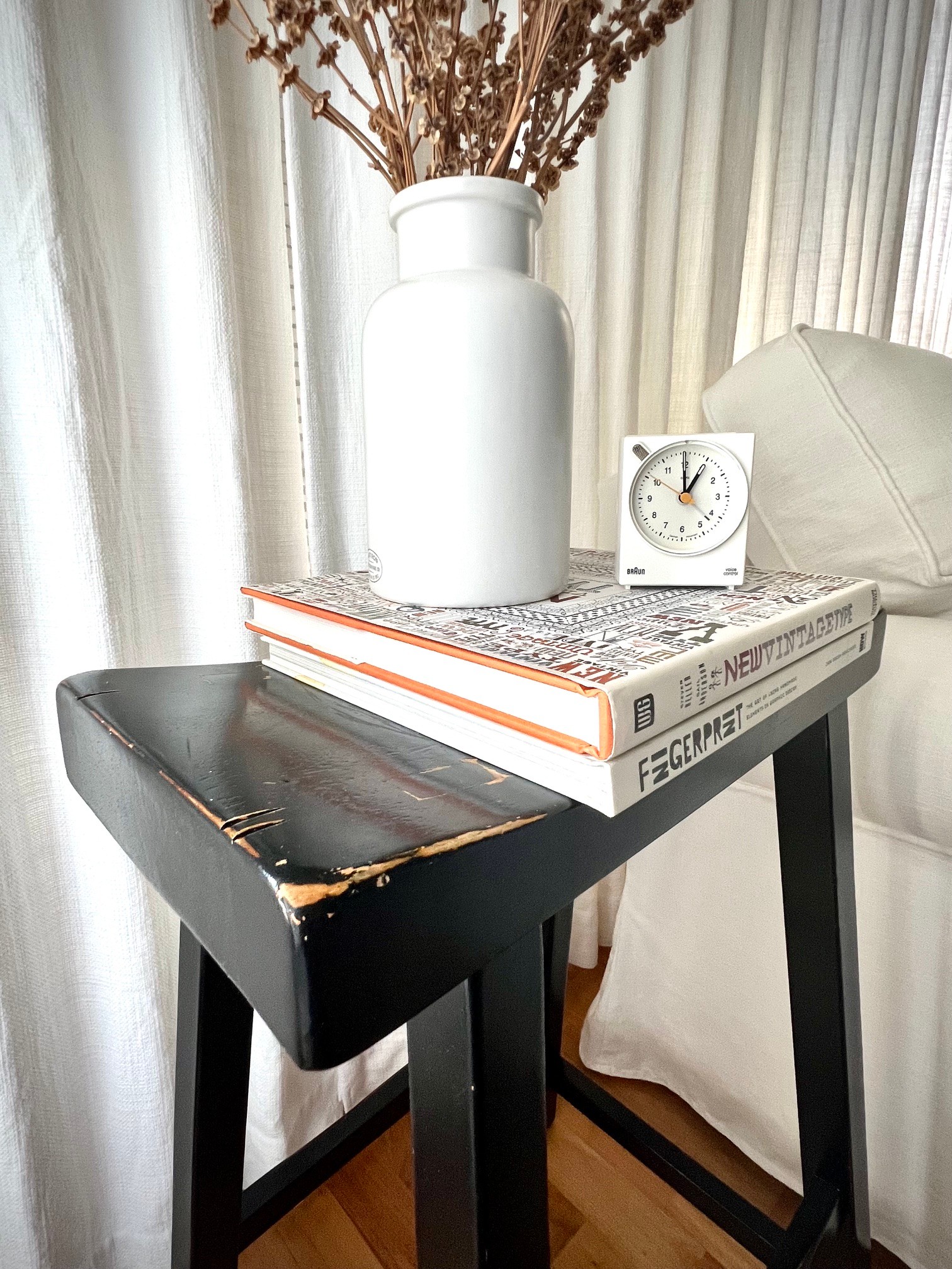 Pottery Barn Bar Stools Set of 2 – Rustic Antique Style - photo 5