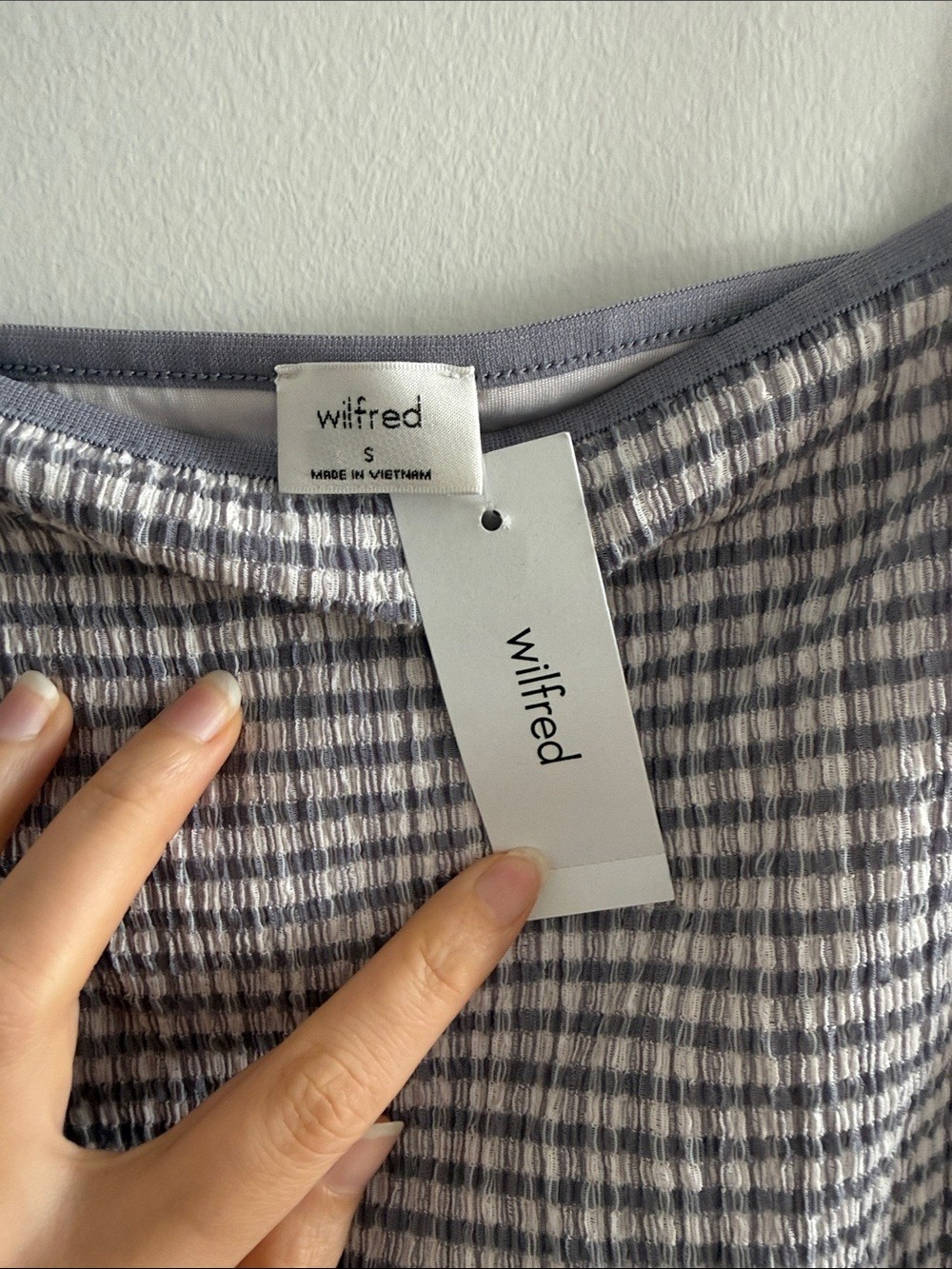 Aritzia Light lavendar Mini Slip Dress with Spaghetti Straps - photo 3