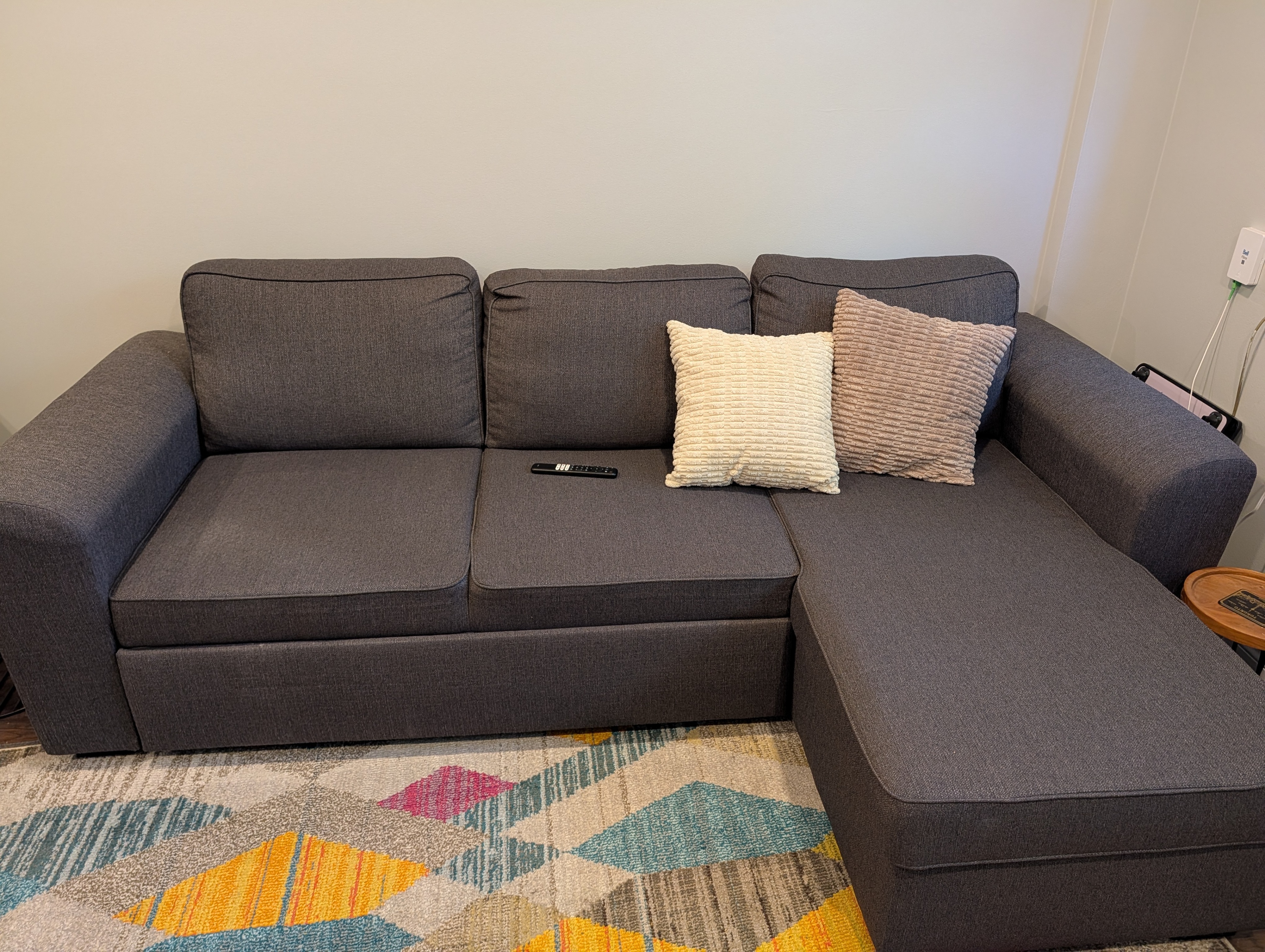 Dark Grey Sectional Sofa