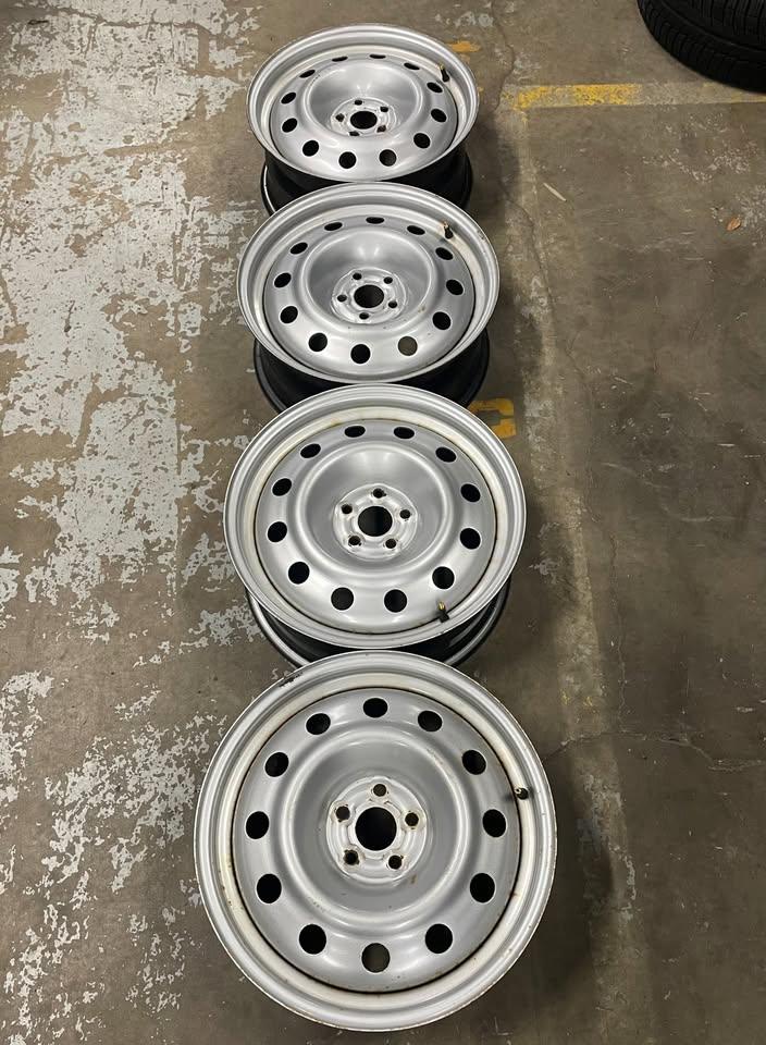 17 Inch Subaru Steelies Used