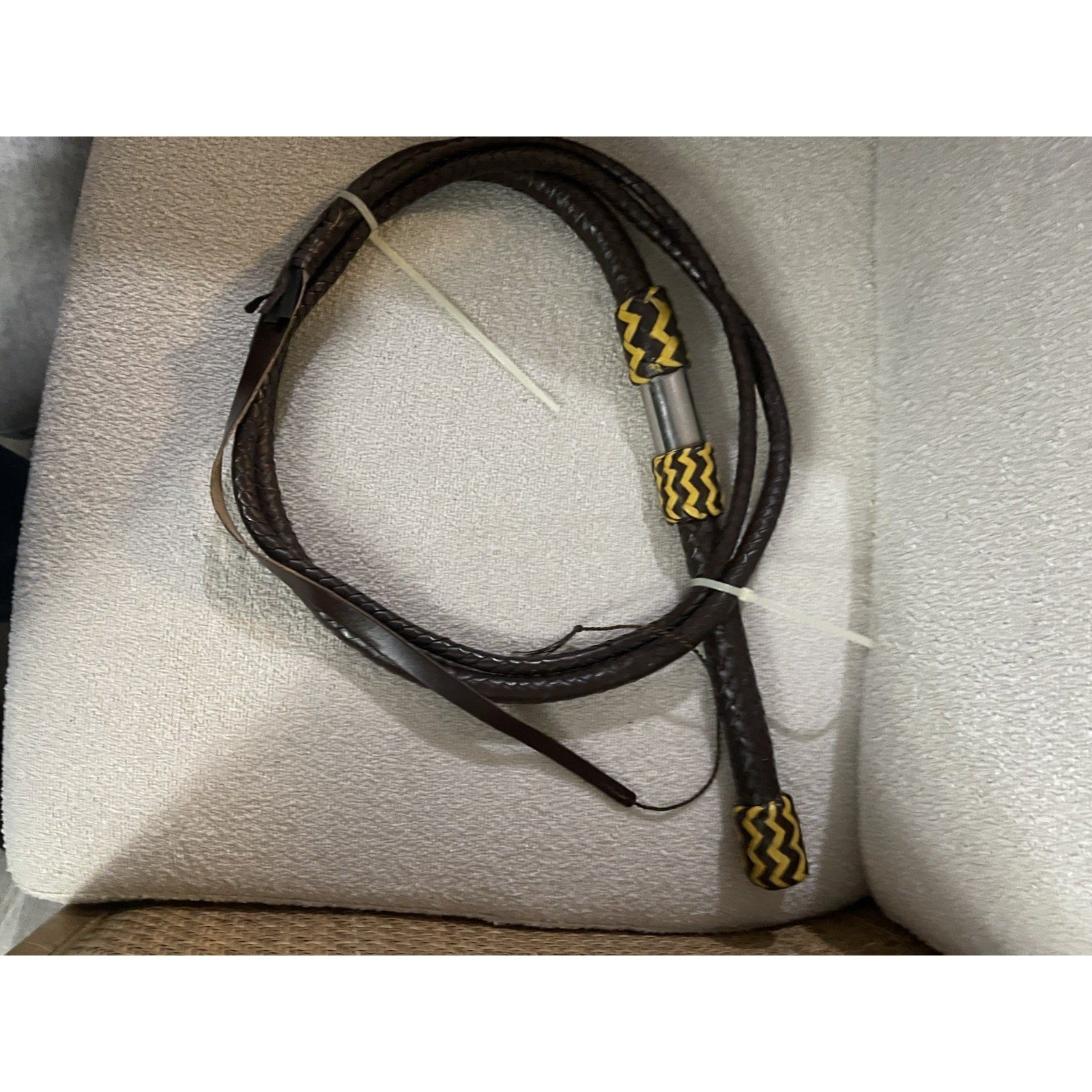 Kangaroo Leather 6 Feet Bull Whip Indy Bullwhip handmade - photo 3