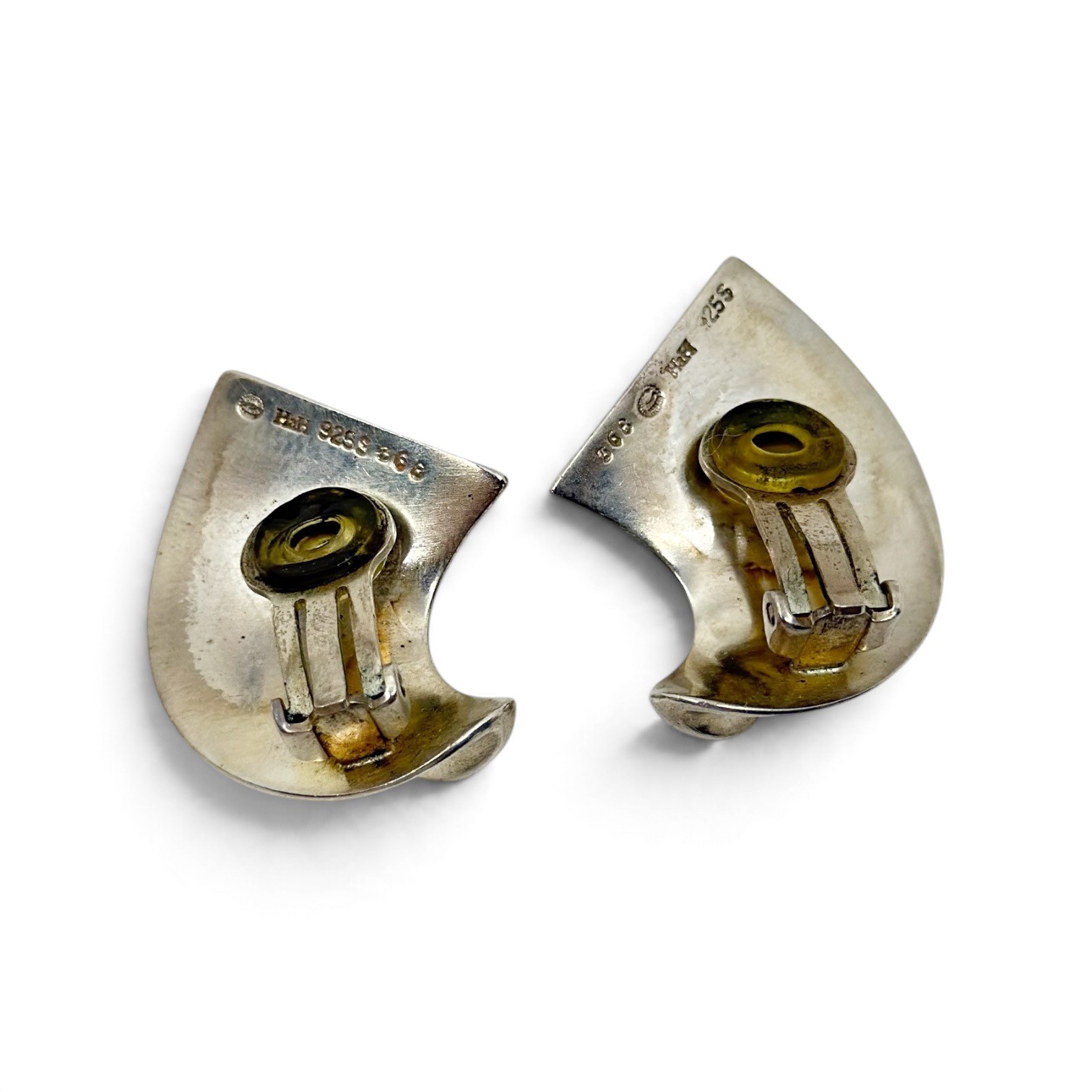 Hans Hansen for Georg Jensen sterling silver earrings #368 - photo 5