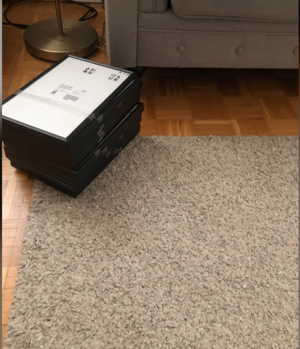 17 NEW Photo Frames - Ikea Black - photo 2