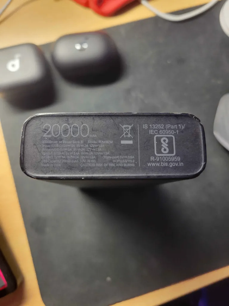 Xiaomi Mi 20000mAh Power Bank 3i - photo 3